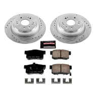 Power Stop 10-11 Honda Accord Crosstour Rear Z23 Evolution Sport Brake Kit Brake Kits - Performance D&S PowerStop   
