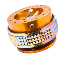 Load image into Gallery viewer, NRG Quick Release Kit - Pyramid Edition - Rose Gold Body / Neochrome Pyramid Ring Quick Release Adapters NRG

