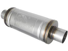 Load image into Gallery viewer, aFe MACH Force-Xp 409 SS Muffler 3in Center/Center 14in L x 6in Dia - Round Body Muffler aFe
