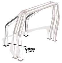 Load image into Gallery viewer, Go Rhino RHINO Bed Bar - Kickers - Chrome Bed Bars Go Rhino
