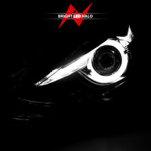Load image into Gallery viewer, ANZO Projector Headlights With Halo Black w/Amber 14-17 Mazda 3 Headlights ANZO
