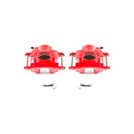 Power Stop 94-96 Chevrolet Impala Front Red Calipers w/o Brackets - Pair Brake Calipers - Perf PowerStop   
