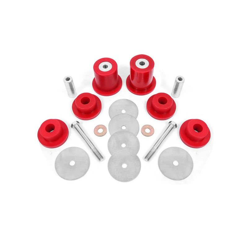BMR 2015-18 Challenger Differential Lockout Bushing Kit - Red Differential Bushings BMR Suspension