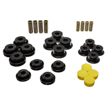 Load image into Gallery viewer, Energy Suspension 97-06 Jeep Wrangler TJ/YJ Black Front Control Arm Bushings (Must reuse OEM Outer S Bushing Kits Energy Suspension
