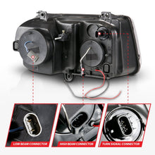 Load image into Gallery viewer, ANZO 2005-2010 Chrysler 300C Projector Headlights w/ Halo Chrome (CCFL) G2 Headlights ANZO
