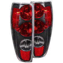 Load image into Gallery viewer, ANZO 2004-2012 Chevrolet Colorado Taillights Black Tail Lights ANZO
