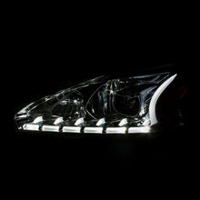 Load image into Gallery viewer, ANZO 2013-2014 Nissan Altima Projector Headlights w/ Plank Style Design Chrome Headlights ANZO
