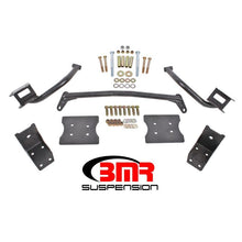 Load image into Gallery viewer, BMR 79-04 Fox Mustang Torque Box Reinforcement Plate Kit(TBR005H And TBR003H) - Black Hammertone Diff Braces BMR Suspension
