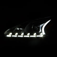Load image into Gallery viewer, ANZO 2013-2014 Nissan Altima Projector Headlights w/ Plank Style Design Black Headlights ANZO
