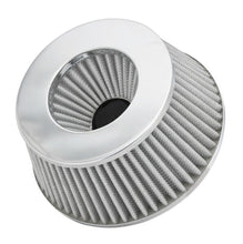 Load image into Gallery viewer, Spectre Adjustable Conical Air Filter 2-1/2in. Tall (Fits 3in. / 3-1/2in. / 4in. Tubes) - White Air Filters - Universal Fit Spectre
