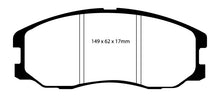 Load image into Gallery viewer, EBC 07-09 Chevrolet Equinox 3.4 Greenstuff Front Brake Pads Brake Pads - Performance EBC   

