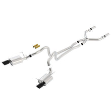 Load image into Gallery viewer, Borla 2011-2012 Mustang GT 5.0L Black Chrome 4.5in Rd Tip ATAK Catback Exhaust Catback Borla
