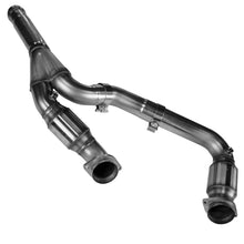 Load image into Gallery viewer, Kooks 14+ GM 1500 Series Truck 5.3L 3in x OEM Out GREEN Cat SS Y Pipe Kooks HDR Req Y Pipes Kooks Headers
