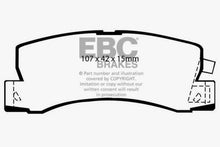 Load image into Gallery viewer, EBC 90-91 Lexus ES250 2.5 Redstuff Rear Brake Pads Brake Pads - Performance EBC   
