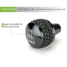 Load image into Gallery viewer, DV8 Offroad 2011-2018 Jeep JK 6-Speed Shift Knob Black Shift Knobs DV8 Offroad
