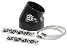 Load image into Gallery viewer, aFe Magnum FORCE Silicone Replacement Coupling Kit 4in ID x 30 Deg. Elbow Coupler - Black Air Intake Components aFe
