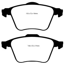 Load image into Gallery viewer, EBC 08-10 Volvo S60 2.5 Turbo T5 Yellowstuff Front Brake Pads Brake Pads - Performance EBC   
