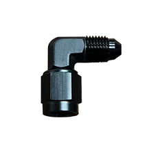 Load image into Gallery viewer, Nitrous Express 3AN Male x 90 -3 Female Swivel - Blue Fittings Nitrous Express
