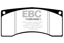Load image into Gallery viewer, EBC Ford Saleen Mustang Alcon front calipers Bluestuff Front Brake Pads Brake Pads - Racing EBC   
