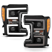 Load image into Gallery viewer, ANZO LED Headlights 17-18 Ford F-250 Super Duty Plank-Style L.E.D. Headlight Black (Pair) Headlights ANZO
