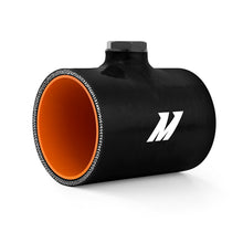 Load image into Gallery viewer, Mishimoto 3.0in Black Silicone Coupler w/ 1/8in NPT Bung Silicone Couplers &amp; Hoses Mishimoto
