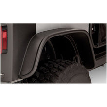 Load image into Gallery viewer, Bushwacker 07-18 Jeep Wrangler Flat Style Flares 4pc Fits 2-Door Sport Utility Only - Black Fender Flares Bushwacker
