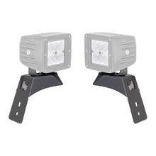 Load image into Gallery viewer, Go Rhino 18-20 Jeep Wrangler JL/JLU/Gladiator JT Light Mount - 3in Cube Light Mounts Go Rhino
