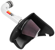 K&N 16-17 Chevy Camaro 3.6L Silver Typhoon Short Ram Intake Cold Air Intakes K&N Engineering   