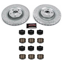 Load image into Gallery viewer, Power Stop 06-13 Chevrolet Corvette Front Z23 Evolution Sport Brake Kit Brake Kits - Performance D&amp;S PowerStop   
