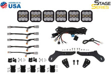 Load image into Gallery viewer, Diode Dynamics 17-20 Ford Raptor SS5 Grille CrossLink Lightbar Kit - Pro White Combo Light Bars &amp; Cubes Diode Dynamics   
