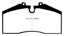 Load image into Gallery viewer, EBC 96-98 Porsche 911 (993) 3.6 Carrera 4S Redstuff Rear Brake Pads Brake Pads - Performance EBC   
