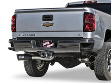 Load image into Gallery viewer, aFe Atlas Exhaust 4in Dual DPF-Back Al Steel w/ Black Tips 16-17 GM Diesel Truck V8-6.6L (td) LML DPF Back aFe
