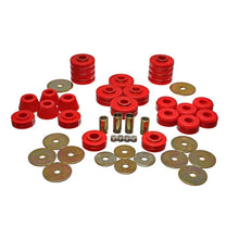 Load image into Gallery viewer, Energy Suspension 73-95 K5 Blazer Red Body(cab) Mount Set Bushing Kits Energy Suspension
