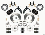 Wilwood Forged Dynalite Front Kit 11.00in 65-68 Chevy Impala -Drum Spindle Big Brake Kits Wilwood
