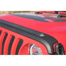 Load image into Gallery viewer, Bushwacker 18-19 Jeep Wrangler Rubicon/Sport//Unlimited/Sport S Hood Stone Guard- Black Body Armor &amp; Rock Rails Bushwacker
