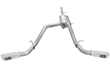 Load image into Gallery viewer, aFe Mach Force-XP Exhaust 3in Cat-Back SS 14-15 GM 1500 Trucks 4.3L/5.3L Dual Split w/ Polished Tip Catback aFe
