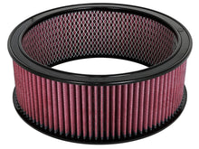 Load image into Gallery viewer, aFe MagnumFLOW Air Filters Round Racing P5R A/F RR P5R 14OD x 12ID x 5H E/M (Blk/Red) Air Filters - Universal Fit aFe
