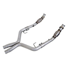 Load image into Gallery viewer, BBK 05-10 Mustang 4.6 GT High Flow X Pipe With Catalytic Converters - 2-3/4 Catback BBK
