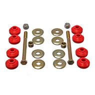 Energy Suspension 03-05 Dodge SRT4 Red Front Sway Bar End Link Set Sway Bar Endlinks Energy Suspension