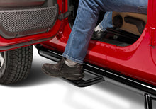 Load image into Gallery viewer, N-Fab Nerf Step 2018 Jeep Wrangler JL SUV 4 Door- Gloss Black - W2W - 3in Side Steps N-Fab

