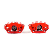 Power Stop 06-09 Pontiac Solstice Rear Red Calipers w/Brackets - Pair Brake Calipers - Perf PowerStop   