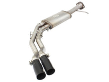 Load image into Gallery viewer, aFe Rebel Series Exhaust SS Front Side Exit CB w/ Black Tips 10-14 Ford F150 Ecoboost V8 6.2L Catback aFe
