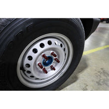 Load image into Gallery viewer, Mishimoto Aluminum Locking Lug Nuts M12x1.5 27pc Set Red Lug Nuts Mishimoto
