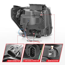 Load image into Gallery viewer, ANZO 2007-2012 Dodge Nitro Projector Headlights w/ Halo Black (CCFL) G2 Headlights ANZO
