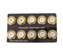 Load image into Gallery viewer, NRG Fender Washer Kit w/Rivets For Plastic (Titanium) - Set of 10 Hardware Kits - Other NRG
