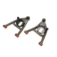 Load image into Gallery viewer, BMR 64-72 A-Body Non-Adj. Lower A-Arms (Polyurethane) - Black Hammertone Control Arms BMR Suspension
