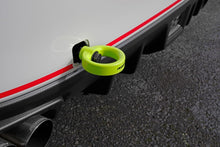 Load image into Gallery viewer, Perrin 15-19 Subaru WRX/STI Tow Hook Kit (Rear) - Neon Yellow Tow Hooks Perrin Performance   
