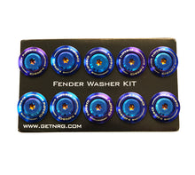Load image into Gallery viewer, NRG Fender Washer Kit (TI Series) M6 Bolts For Plastic (TI Burn Washer/TI Burn Screw) - Set of 10 Hardware Kits - Other NRG

