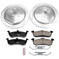 Power Stop 13-18 Lincoln MKT Rear Z23 Evolution Sport Brake Kit Brake Kits - Performance D&S PowerStop   