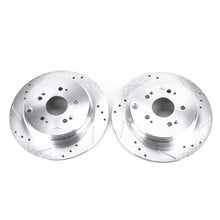 Load image into Gallery viewer, Power Stop 07-18 Acura RDX Rear Evolution Drilled &amp; Slotted Rotors - Pair Brake Rotors - Slot &amp; Drilled PowerStop   
